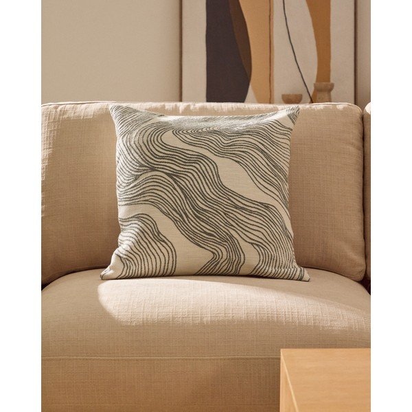 Pamut párnahuzat 50x50 cm Ondara – Kave Home-image-1