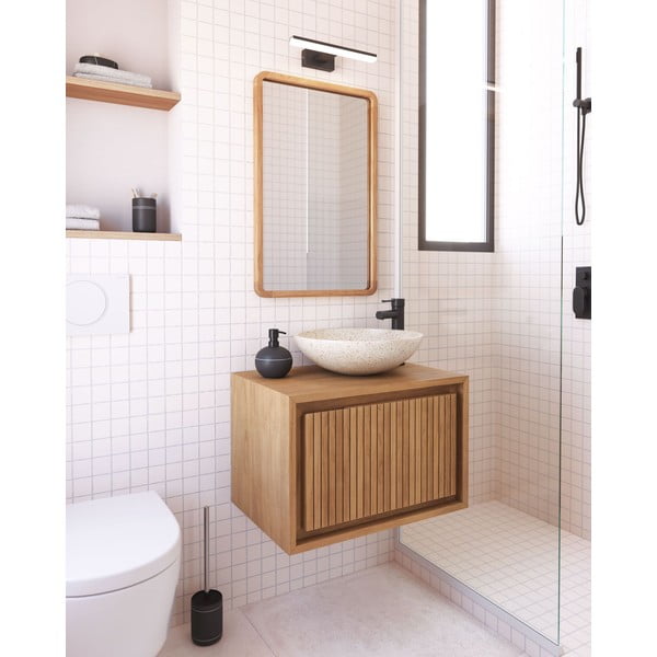 Taciana mosdókagyló alatti teakfa szekrény - Kave Home-image-1