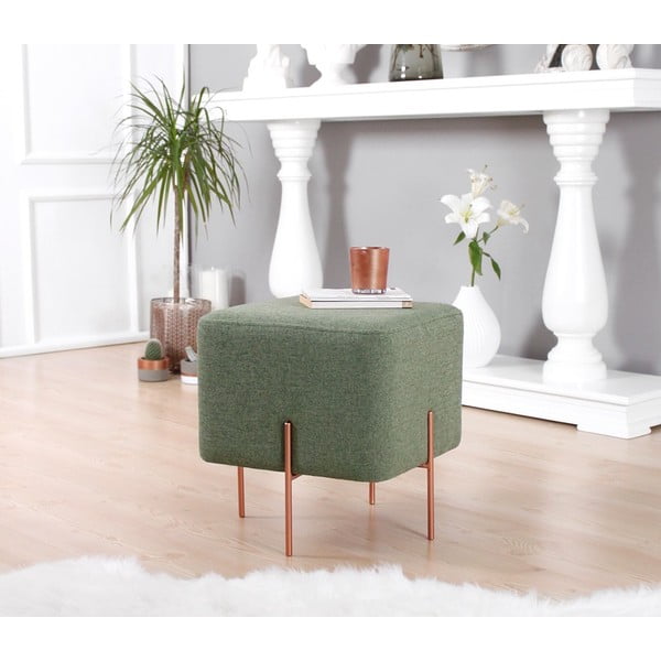 Világoszöld puff Copper – Artie-image-1