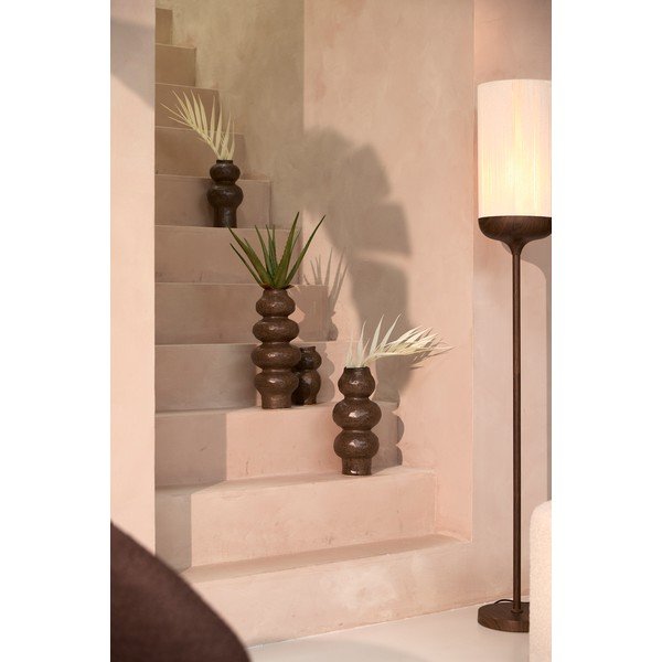 Barna kerámia váza (magasság 33,5 cm) Rogano – Light & Living-image-1