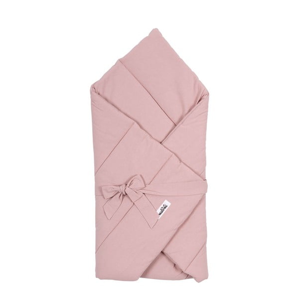 Rózsaszín pamut pólya 75x75 cm – Malomi Kids