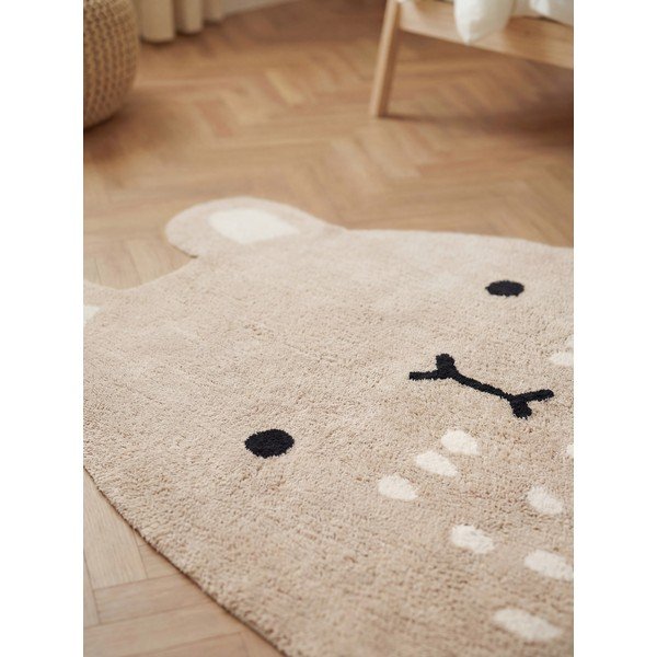 Bézs mosható-kézi szövésű pamut gyerek szőnyeg 120x152 cm Snuggle Pucki – Hanse Home-image-2