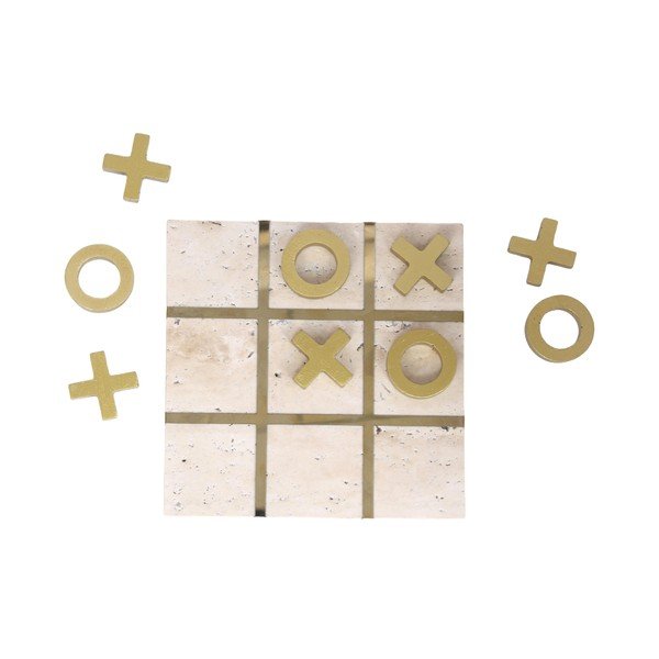 Kő kisméretű dekoráció Tic Tac Toe – PT LIVING-image-2