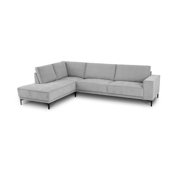 Szürke sarokkanapé (bal oldali-L alakú) Copenhagen – Scandic-image-4