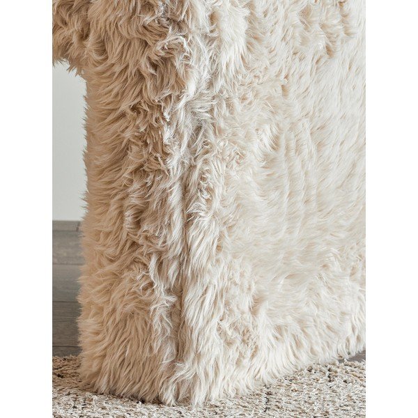 Bézs műszőrme puff Bobbie – Bloomingville-image-4