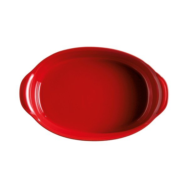 Piros ovális sütőtál, 2,3 l - Emile Henry-image-2