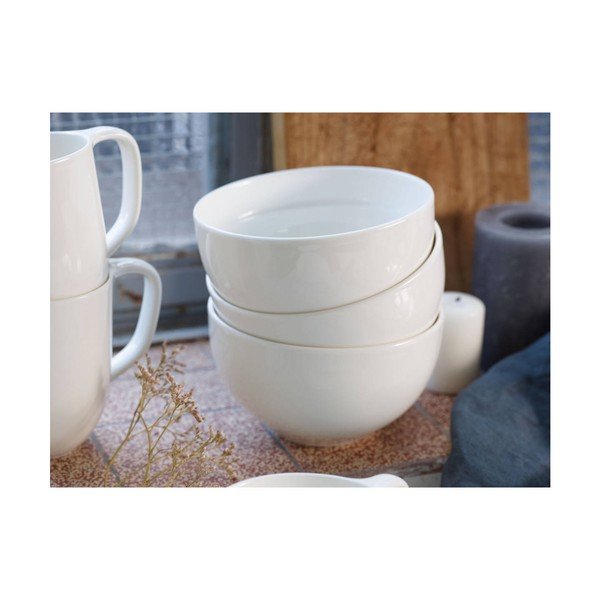 Krémszínű-fehér porcelán tál, 0,75 l - Like by Villeroy & Boch Group-image-1