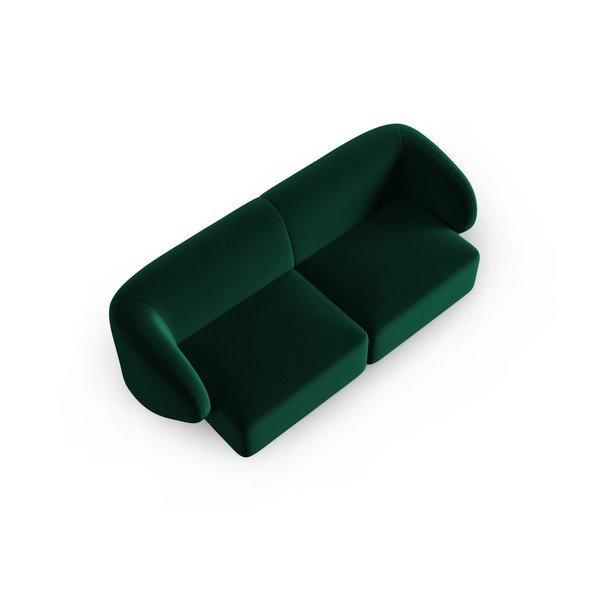 Zöld bársony kanapé 188 cm Paolo – Milo Casa-image-1