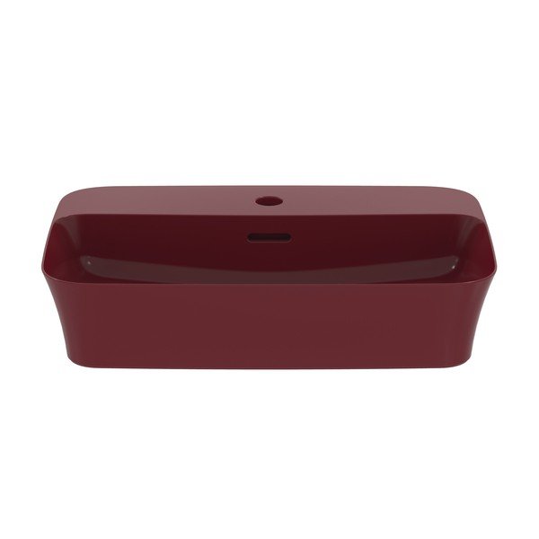 Borvörös kerámia mosdókagyló 55x38 cm Ipalyss – Ideal Standard-image-3