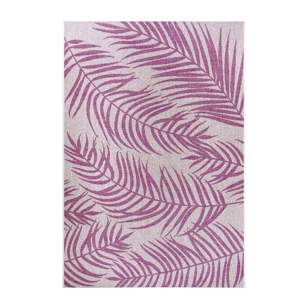 Palmera rózsaszín-bézs kültéri szőnyeg, 70 x 140 cm - NORTHRUGS