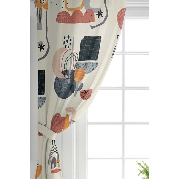 Pamutkeverék függöny, 140 x 260 cm - Minimalist Home World-image-1