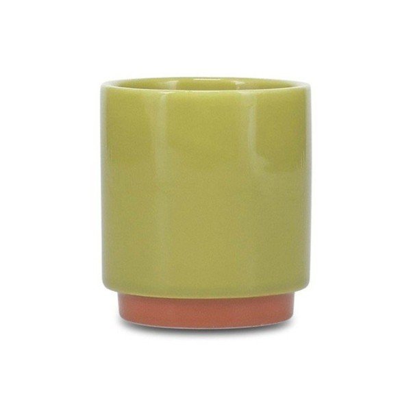 Zöld-narancssárga kőedény csésze 270 ml Duo – ONA