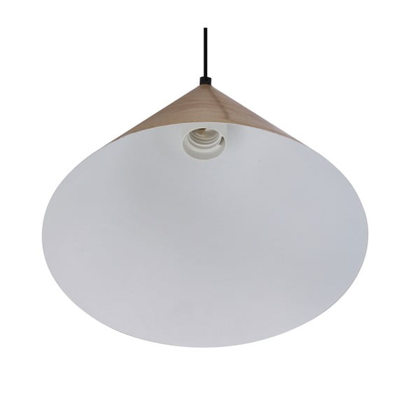 Barna függőlámpa üveg búrával ø 25 cm Dunca – Candellux Lighting-image-3