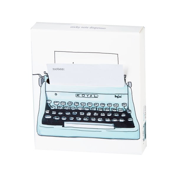 Popnotes Typewriter jegyzettömb - Thinking gifts