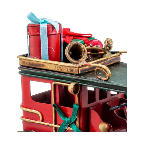 Fém karácsonyi figura (magasság 8 cm) Vintage Car – Casa Selección-image-2