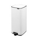Fehér acél pedálos szemetes 30 l Bo – Brabantia