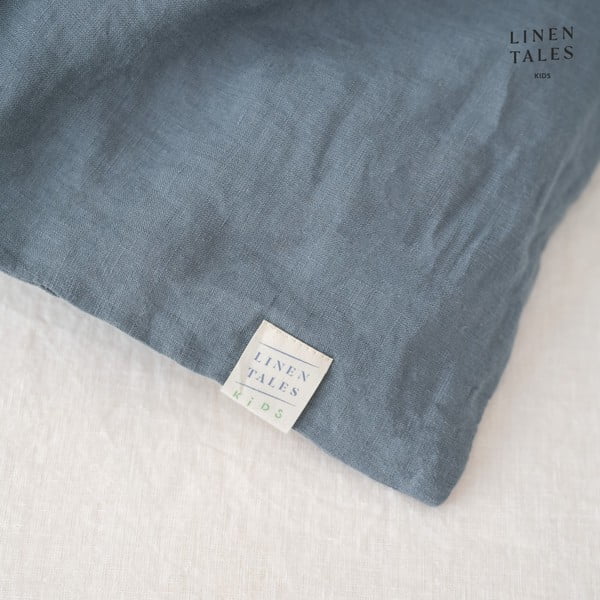 Egyszemélyes len gyerek ágyneműhuzat 140x200 cm – Linen Tales-image-4
