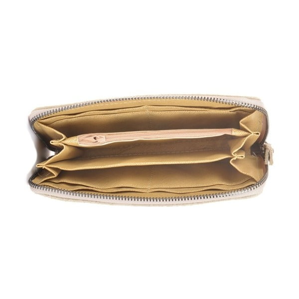 Zuna bézs bőr alkalmi táska - Mangotti Bags-image-2