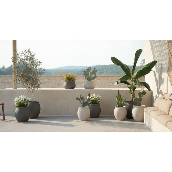 Kerámia kézzel készített virágcserép ø 29 cm Artemis – Artevasi-image-3