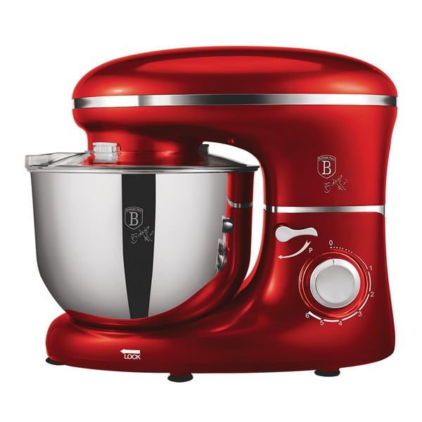 Piros konyhai robotgép Burgundy Metallic Line - BerlingerHaus-image-1