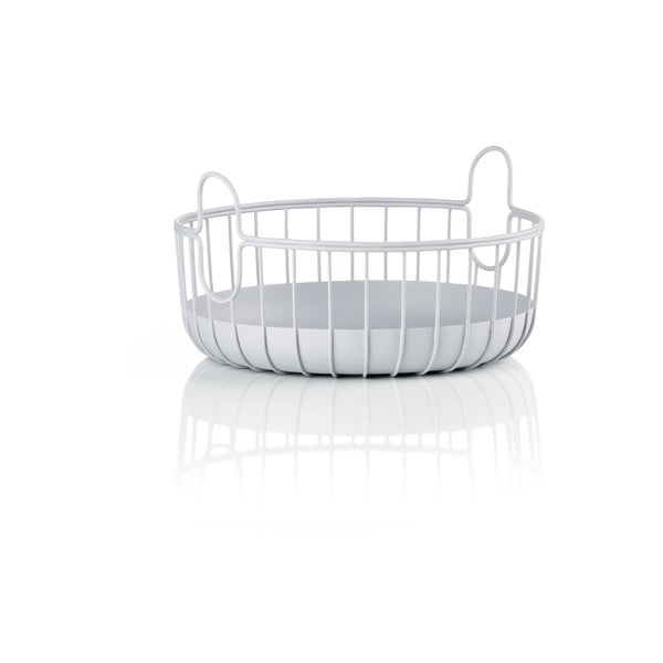 Fémhuzalos tárolókosár ø 22x8 cm Inu – Zone-image-1