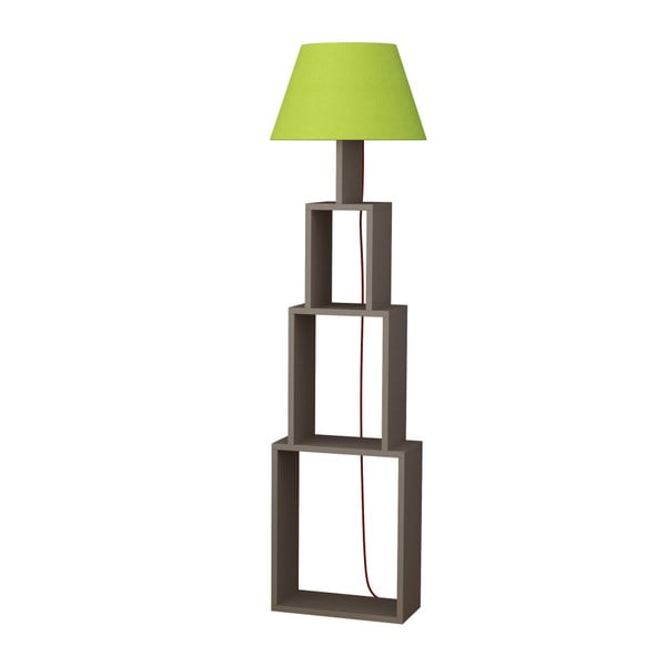 Tower állólámpa zöld búrával - Homitis