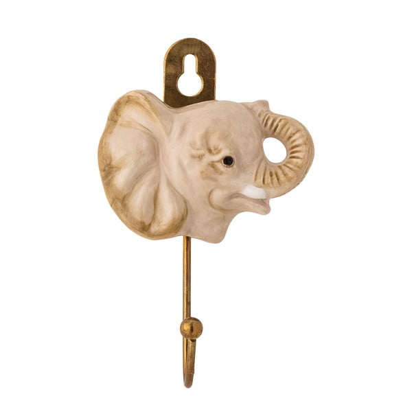 Bézs kerámia fali  akasztó Nosa – Bloomingville Mini-image-2