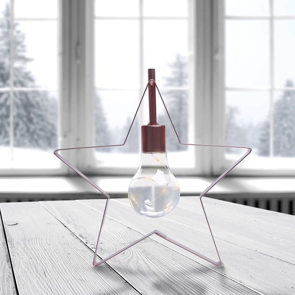 Star LED fénydekoráció, magasság 23 cm - DecoKing-image-2