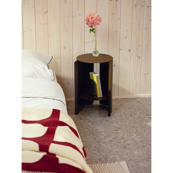 Acél kerek tárolóasztal ø 32 cm Wa – noo.ma-image-1