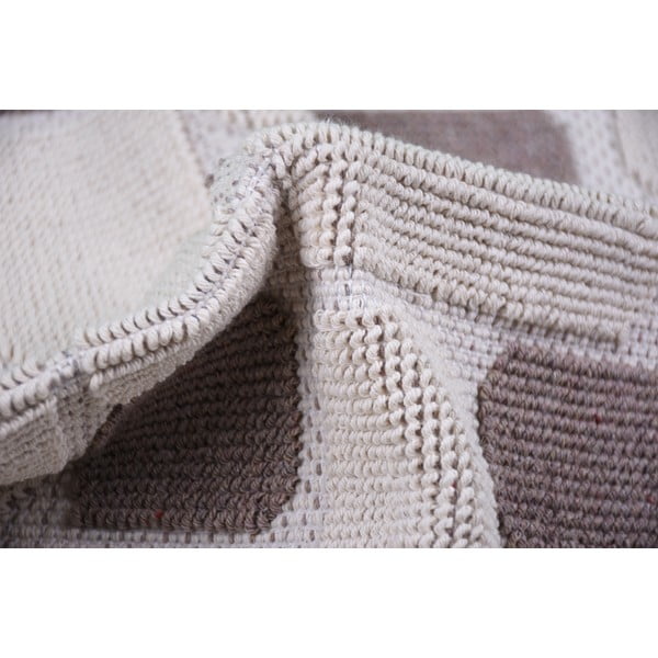 Mozaik bézs pamut szőnyeg, 80 x 150 cm - Vitaus-image-3