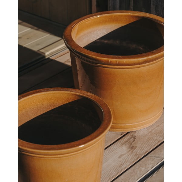 Terrakotta virágcserép készlet 2 db-os ø 47 cm Presili – Kave Home-image-2