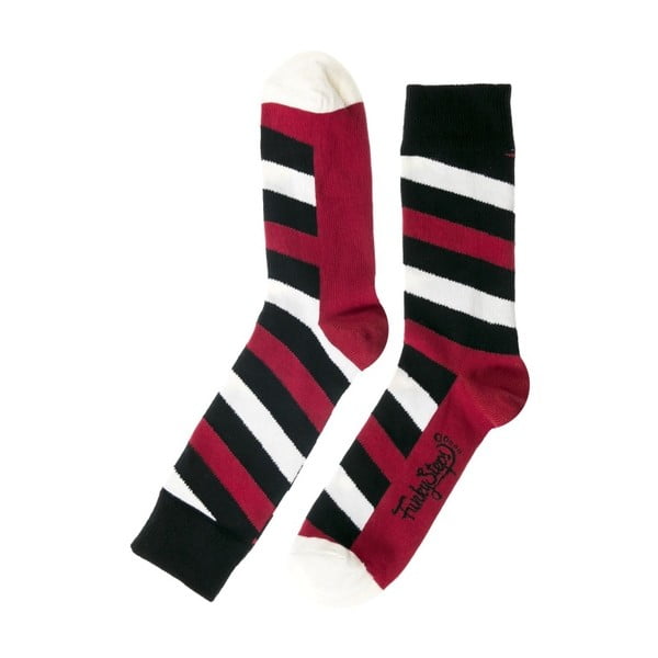 Stripes színes zokni, mérete 39 – 45 - Funky Steps