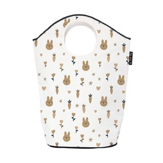 Fehér textil játéktároló kosár 57x26x70 cm Sweet Bunnies – Butter Kings