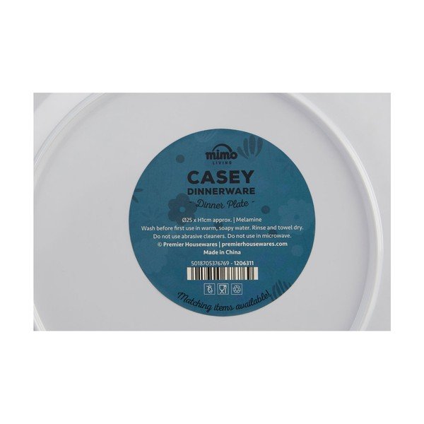 Casey virágmintás színes tányér, ⌀ 25 cm - Premier Housewares-image-2