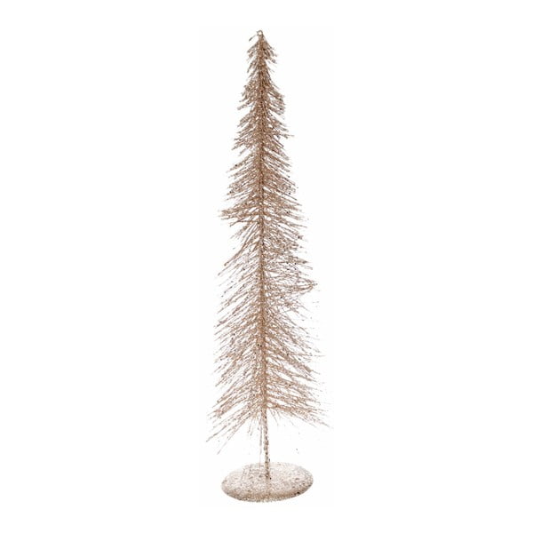 Arbol bézsarany színű fa alakú fém dekoráció, magasság 60 cm - Ewax