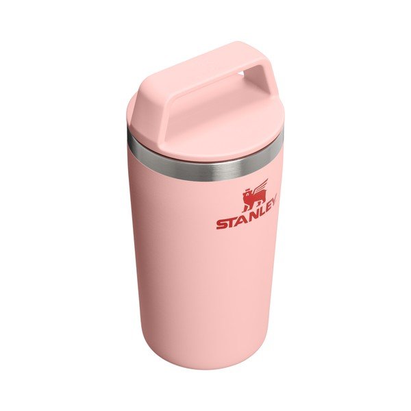 Barackszínű rozsdamentes acél termobögre 350 ml Café-To-Go Travel Mug Peach Rose – Stanley-image-3