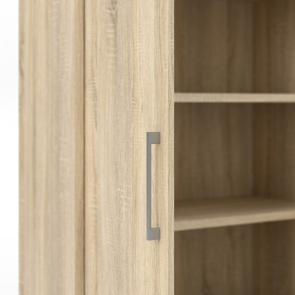 Natúr színű moduláris polcrendszer elem tölgyfa dekorral 84x105 cm Prima – Tvilum-image-4