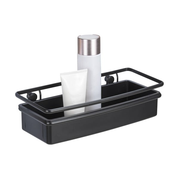 Molinella fekete zuhanypolc, 30 x 9 cm - Wenko-image-1