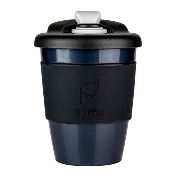 Drink Pod Kofein fekete utazó kávésbögre, 340 ml - Pioneer