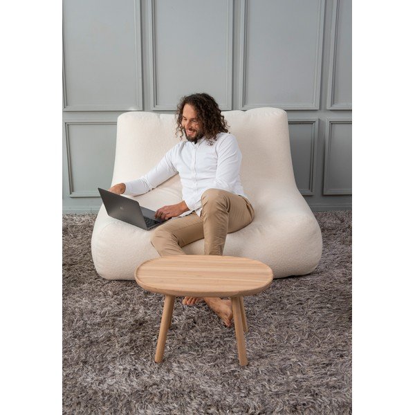 Barna babzsákfotel Sofa Tube – SLOWDOWN-image-3
