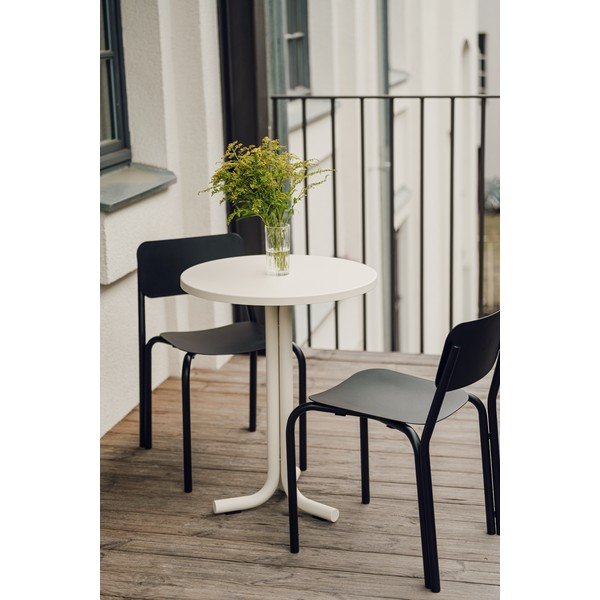 Fém kerek kerti étkezőasztal ø 59 cm Nokk – noo.ma-image-1