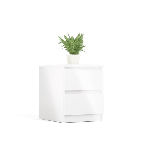 Fehér éjjeliszekrény Naia - Tvilum-image-4