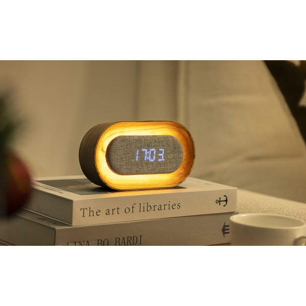 Digitális ébresztőóra Lumos Ash – Gingko-image-4