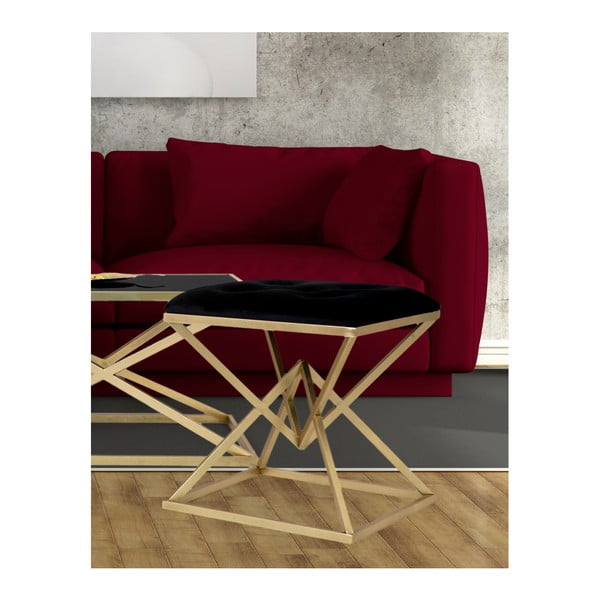 Piramid fekete-arany ülőke - Mauro Ferretti-image-3