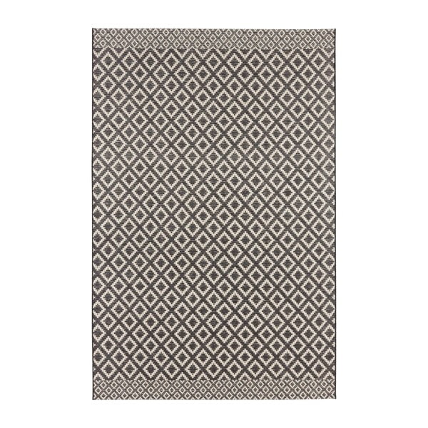 Minnia krémszín-fekete szőnyeg, 194 x 290 cm - Zala Living