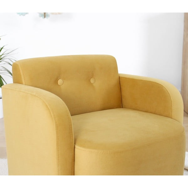Sárga gyerek fotel Volie – Artie-image-2