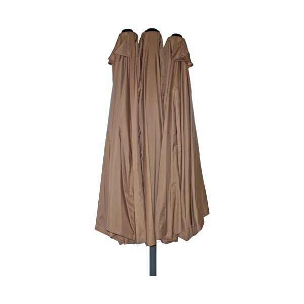 Szürke napernyő 265x460 cm – Garden Pleasure-image-2