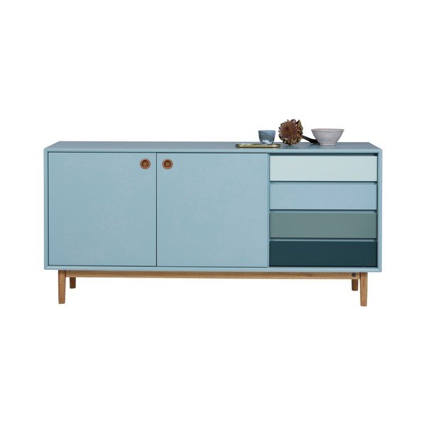 Mentazöld alacsony komód 170x80 cm Color Box – Tom Tailor-image-3
