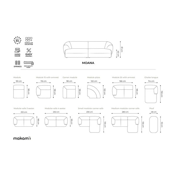 Világoskék bársony lábtartó Moana – Makamii-image-4