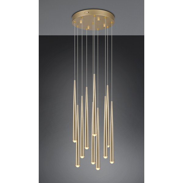 Aranyszínű LED függőlámpa ø 30 cm Cala – Trio Select-image-2